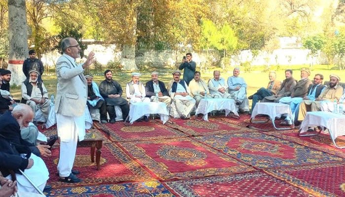 There will be no Jallas and processions in Hangu, Kohat and Orkzai on Kuram issue: Grand Jirga and Aman Committee's decision.