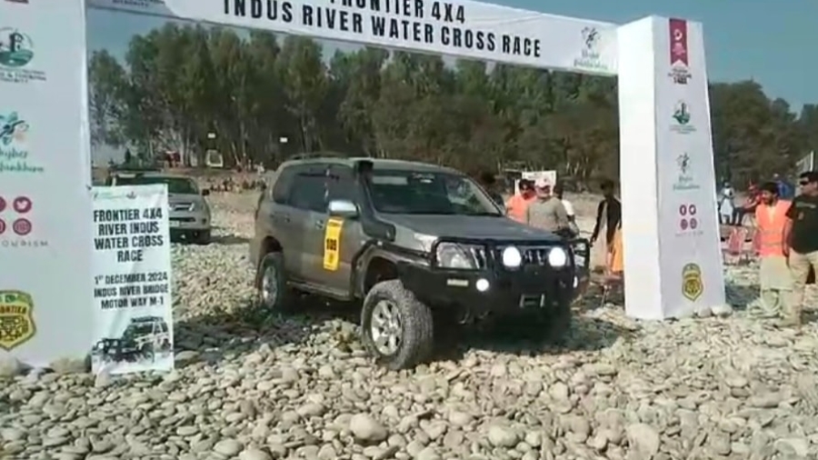 Swabi: 12th Indus Water Cross Jeep Race concludes