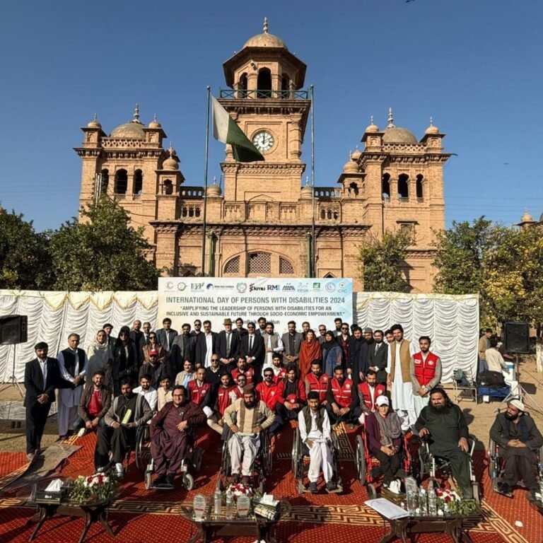 Peshawar: A one-day event on the occasion of International Day of Persons with Disabilities