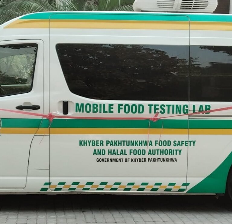 Inauguration of Mobile Food Testing Laboratories in Khyber Pakhtunkhwa