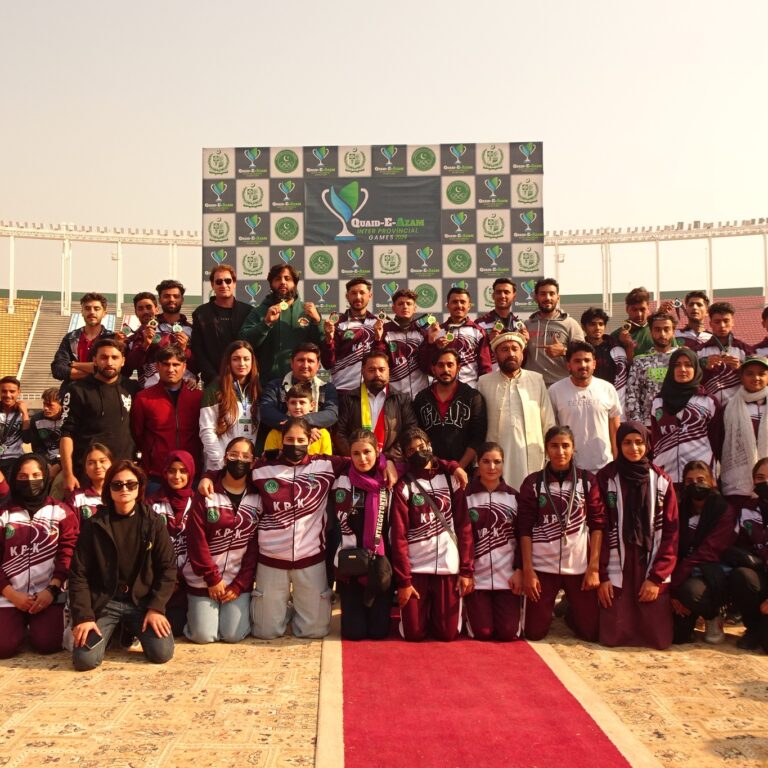 Quaid-e-Azam Games, Khyber Pakhtunkhwa athletics players won