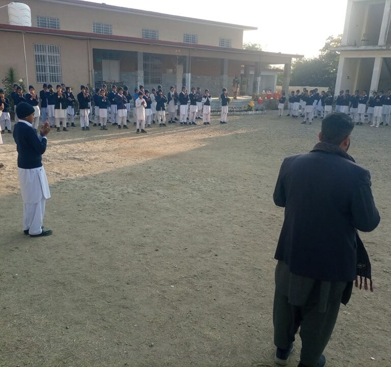 Haripur: Prayer ceremony for Martyrs APS at Government High School Laban Bandi