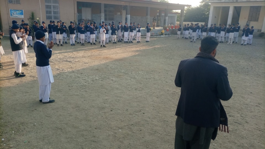 Haripur: Prayer ceremony for Martyrs APS at Government High School Laban Bandi