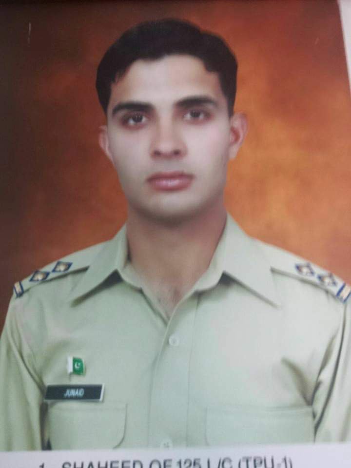 Lieutenant Syed Junaid Ali Kakakhel Shaheed