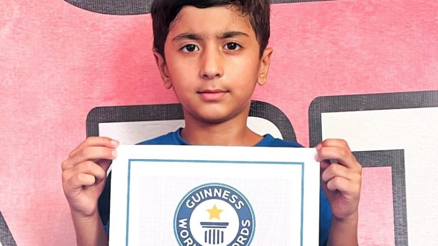 Sufyan Mehsud broke another Guinness World Record for India