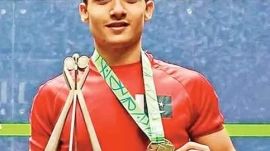 Hamza Khan (World Junior Squash champion): 