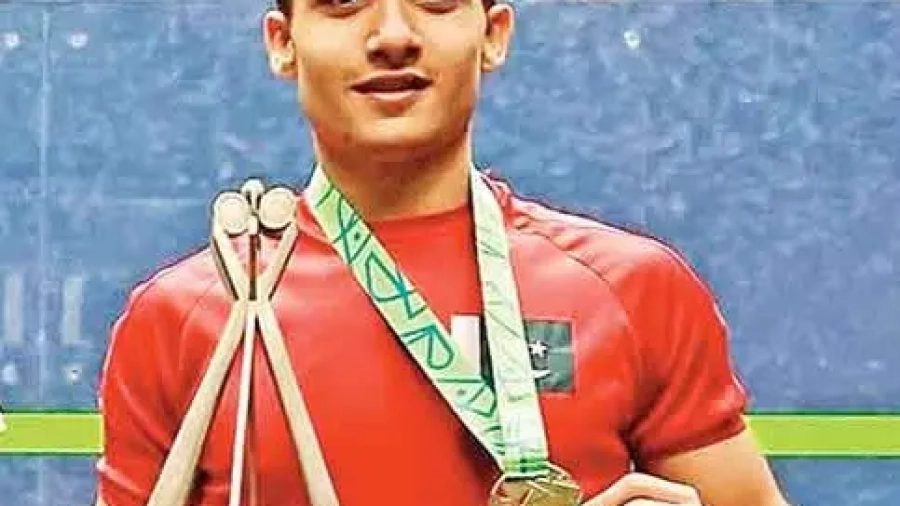 Hamza Khan (World Junior Squash champion): 