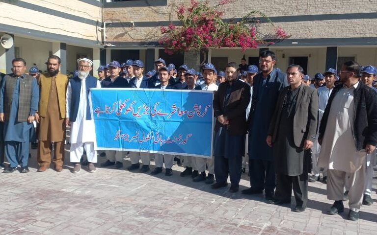 Organized a rally to eradicate corruption in Hangu district