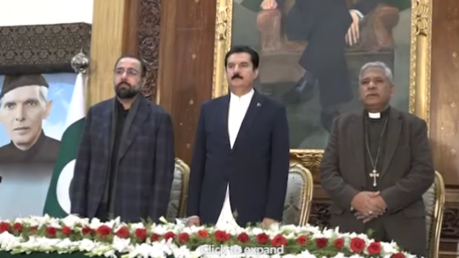 Interfaith Harmony Conference under the auspices of Ministry of Religious Affairs at Governor House Peshawar
