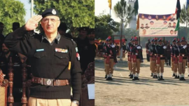 17th Passing Out Parade held at Police Training School Swabi