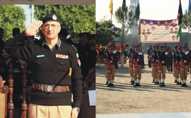 17th Passing Out Parade held at Police Training School Swabi