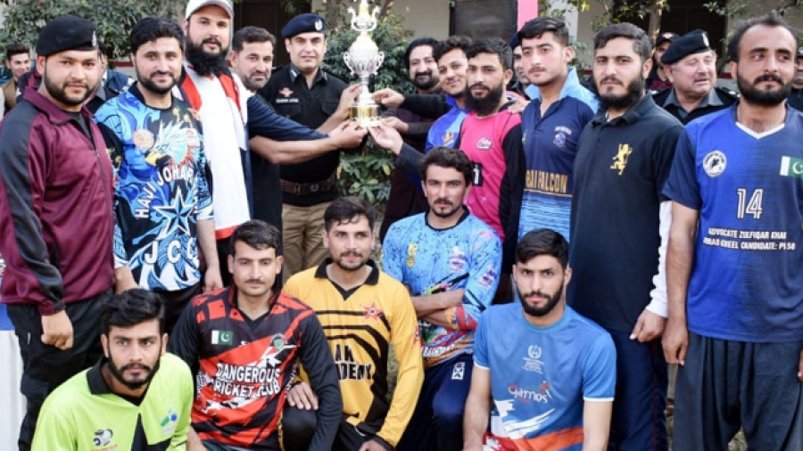 Sports Gala concluded at Police Lines Mardan