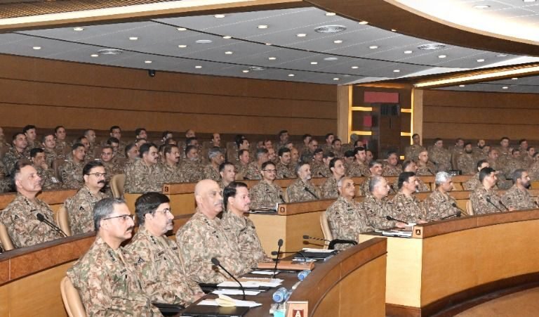 two-day 84th Formation Commanders' Conference was chaired by the Army Chief