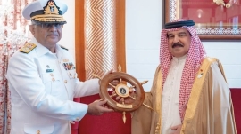 Pakistan Navy Chief Admiral Naveed Ashraf's visit to Bahrain