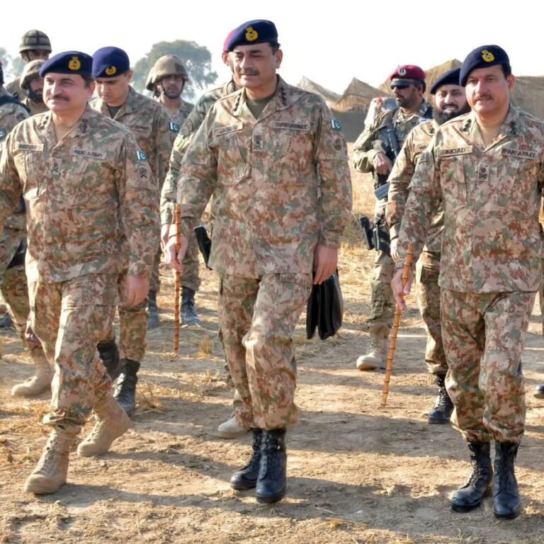 Army Chief General Syed Asim Munir's visit to Narowal and Sialkot