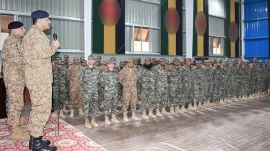 Army Chief's visit to Wana and determination to end terrorism