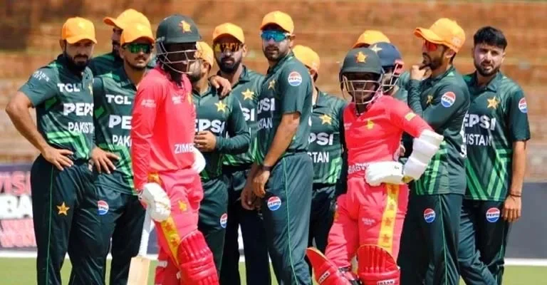 Third T20 match. Zimbabwe beat Pakistan by two wickets