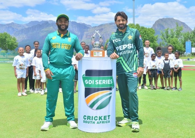 The start of ODI series between Pakistan and South Africa