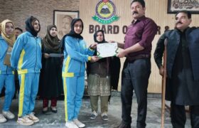 Mardan: All Pakistan Girls Sports Tournament 2024 ends