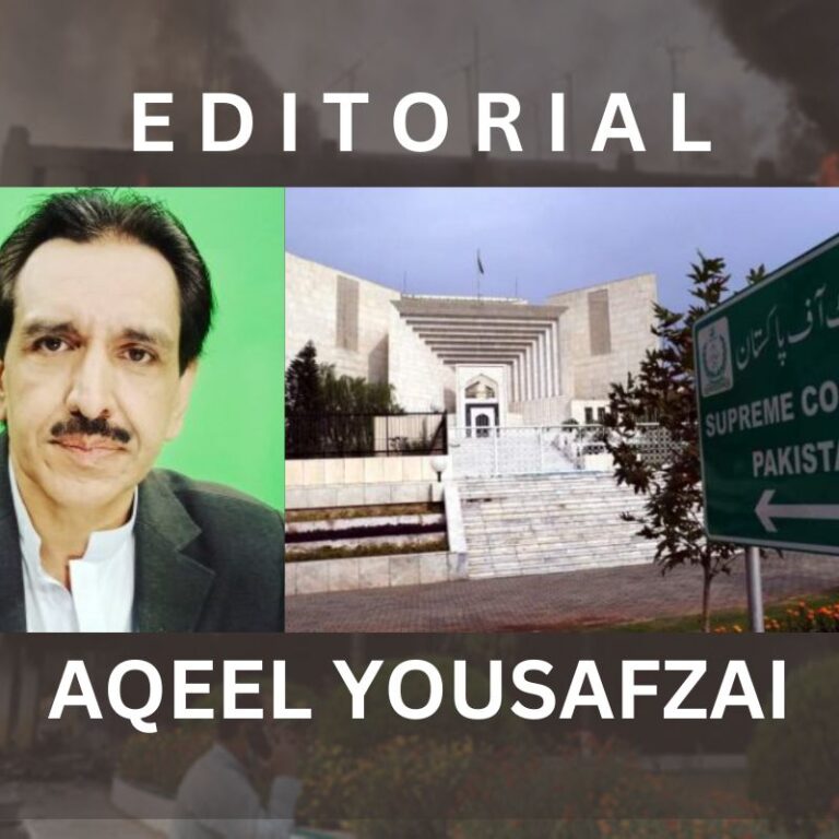 AQEEL YOUSAFZAI EDITORIAL