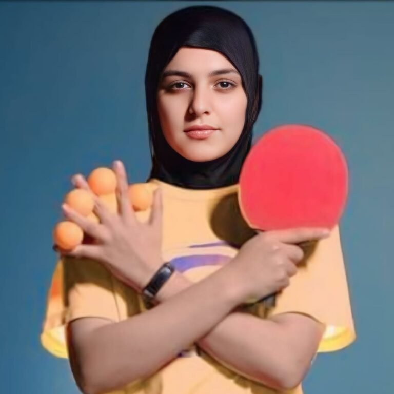 Iqra Rehman - International Table Tennis Player