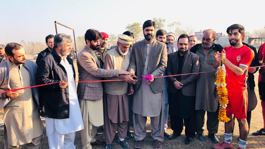 Peshawar: Plan to build more than 100 sports fields in rural areas introduced