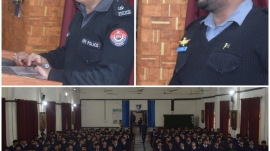 Awareness session held at Fazal Haq College under the supervision of SP Traffic Warden