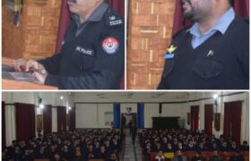 Awareness session held at Fazal Haq College under the supervision of SP Traffic Warden