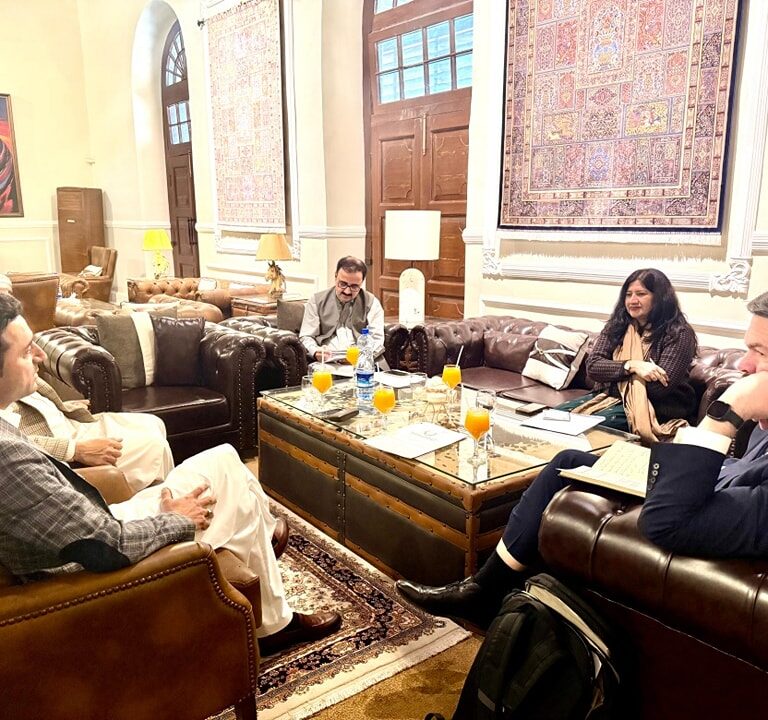 Meeting of the Country Director of British Council Pakistan with Minister of Education Khyber Pakhtunkhw