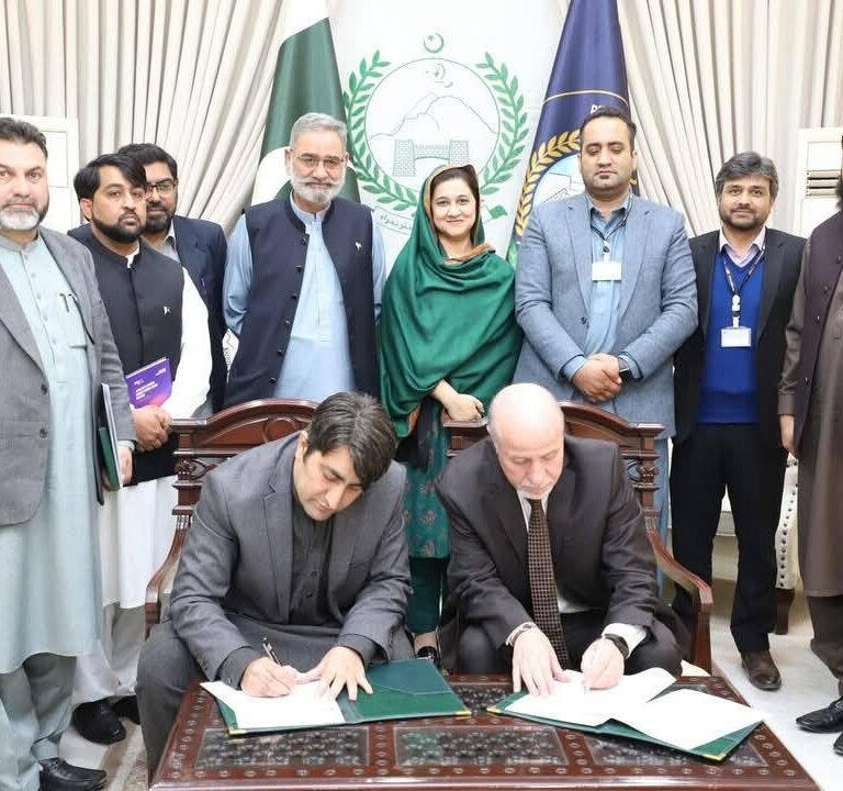 A Memorandum of Understanding (MoU) was signed between the Khyber Pakhtunkhwa Assembly and the United Nations Population Fund (UNFPA).