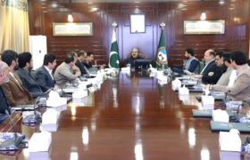 The meeting was chaired by Chief Minister Khyber Pakhtunkhwa Ali Amin Khan Gandapur