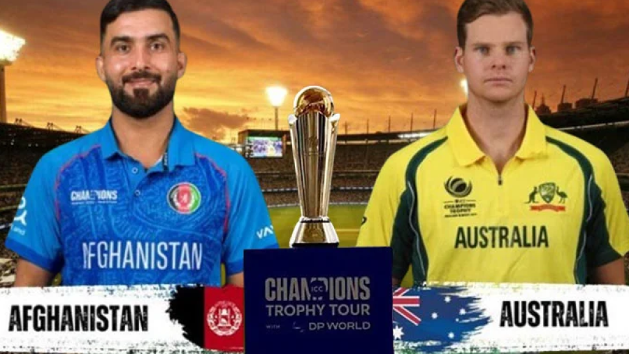 Important match between Afghanistan and Australia in Group B of ICC Champions Trophy today