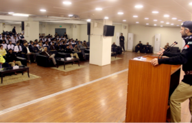 Awareness seminar on traffic rules at North West General Hospital organized by Traffic Police Peshawar