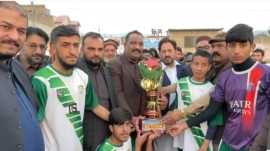 Jadoon Football Club Mirpur defeated Khan Football Club Mirpur