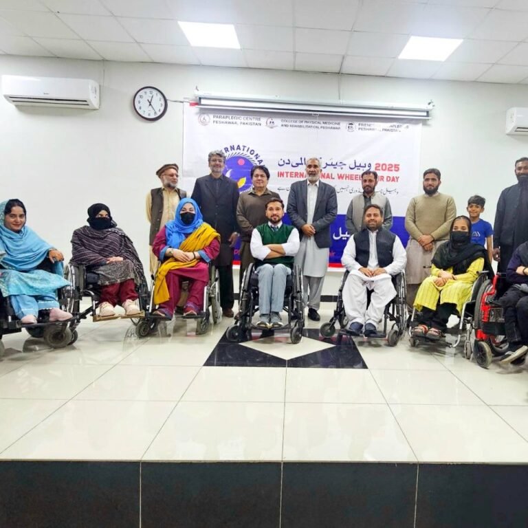 World Wheelchair Day celebration at Paraplegic Center Peshawar