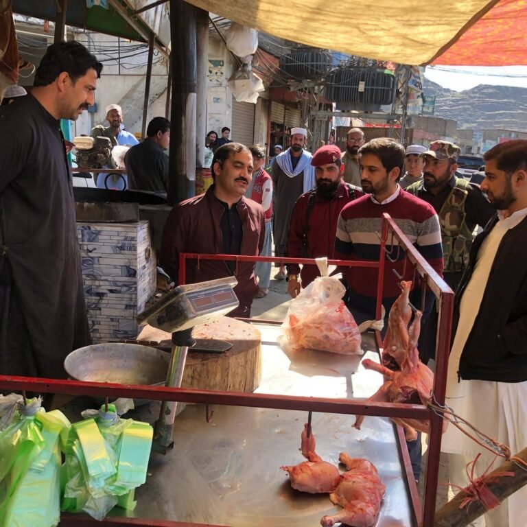 District administration Swat crackdown on poultry mafia and wholesalers