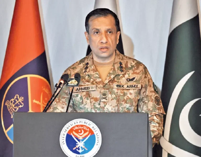 Director General (DG) Inter-Services Public Relations (ISPR) Lieutenant General Ahmed Sharif
