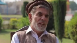 Charsadda, famous comedian Miraos was laid to rest in Tangi, his native village