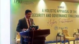 فیصل کریم کنڈی نے اسلام آباد پالیسی ریسرچ انسٹیٹیوٹ