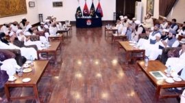 CCPO Peshawar and SSP Operations meet with prominent scholars