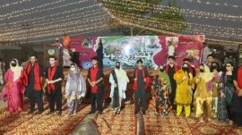 Organized a grand cultural day at Gomal Medical College titled "Kulturi Rangoon".