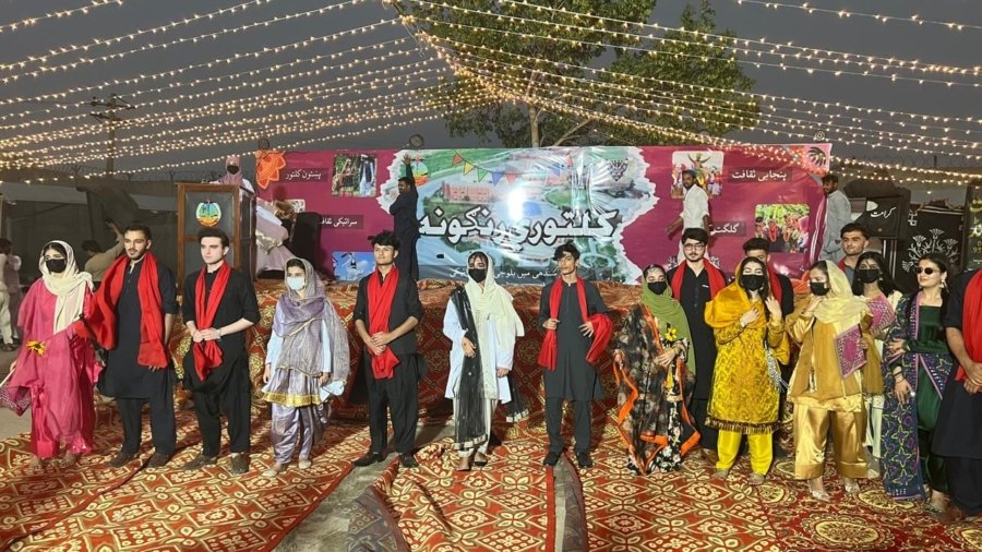 Organized a grand cultural day at Gomal Medical College titled "Kulturi Rangoon".