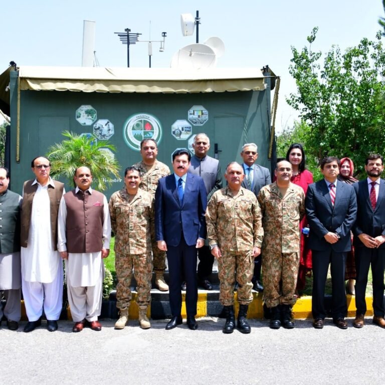Visit of Governor Khyber Pakhtunkhwa (NDMA) to Islamabad
