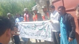 Upper Chitral: Rally held in BREP to express solidarity with Pakistan Armed Forces