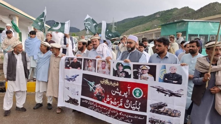 Orakzai: Conducting a peaceful rally to pay tribute to the Pakistan Army