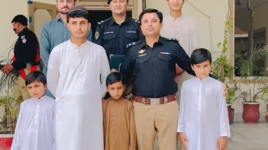 Conducting Umrah transparent lottery for the children of Khyber Police Martyrs