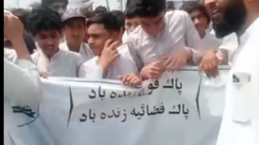 Protests in Hangu against Indian aggression