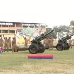 Thanksgiving Day: 21-gun salute in Peshawar to mark the success of Operation Banyan Marsus