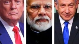 trump netanyahu and modi