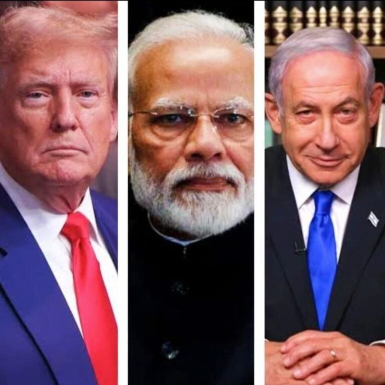 trump netanyahu and modi